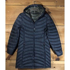L.L. Bean Ultralight 850 Fill Downtek Quilted Puffer Hooded Jacket Womens Size S